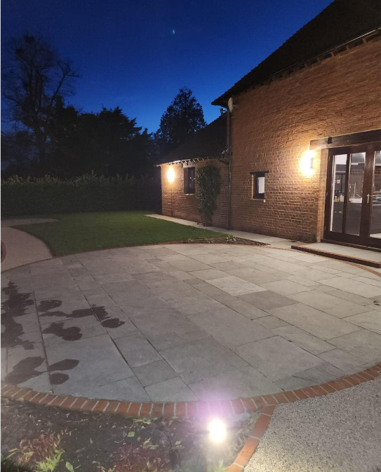 Garden patio lighting Aylesford, Kent