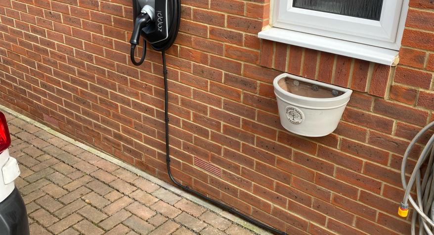 EV Charger installation in Kings Hill by PBA Electrical & Renewables
