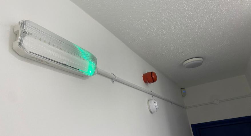 PBA Electrical & Renewables - Commercial Emergency Lighting installation in Larkfield 