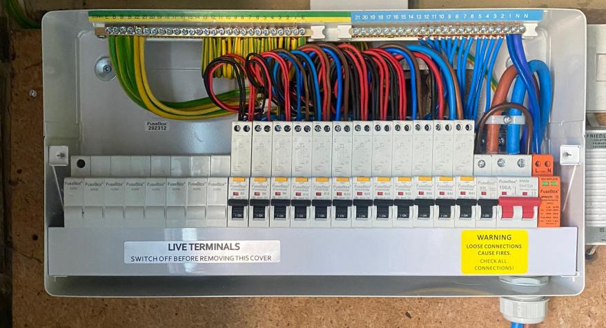 Consumer Unit installation in West Malling by PBA Electrical & Renewables