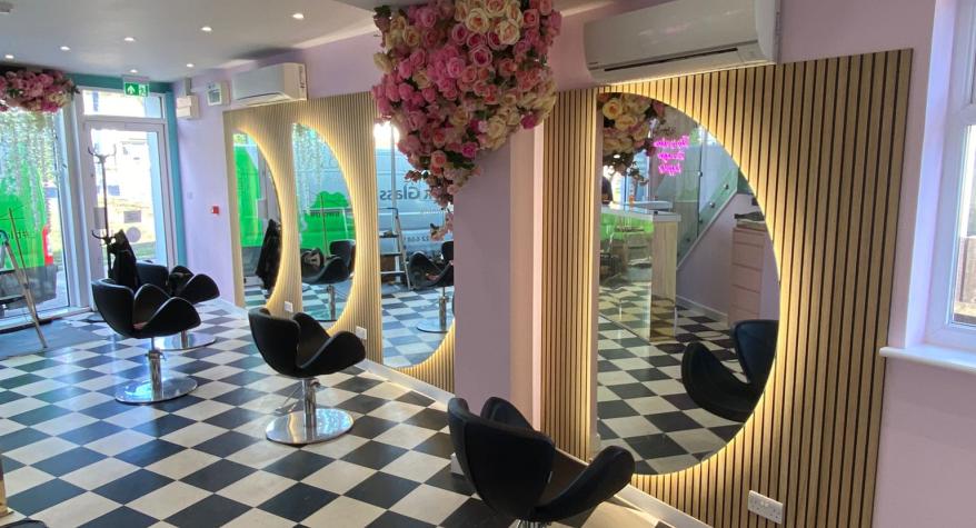 Hair Salon Electrical Refurbishment in Kent - PBA Electrical & Renewables