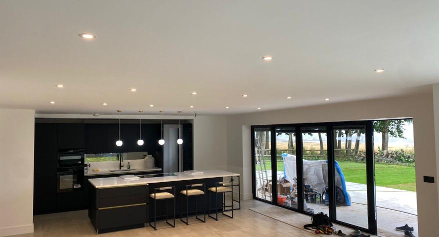 High End New Build Electrics in Offham, Maidstone - PBA Electrical & Renewables