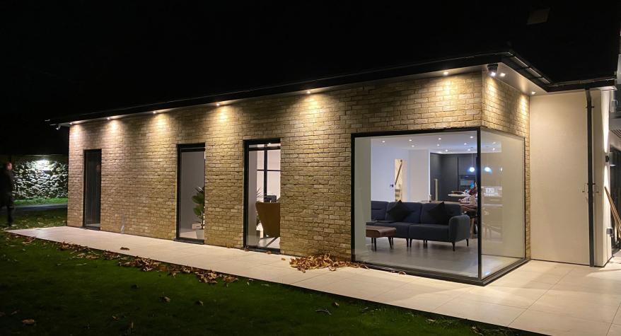 Outdoor Lighting - High End New Build, Offham Nr Maidstone - PBA Electrical & Renewables