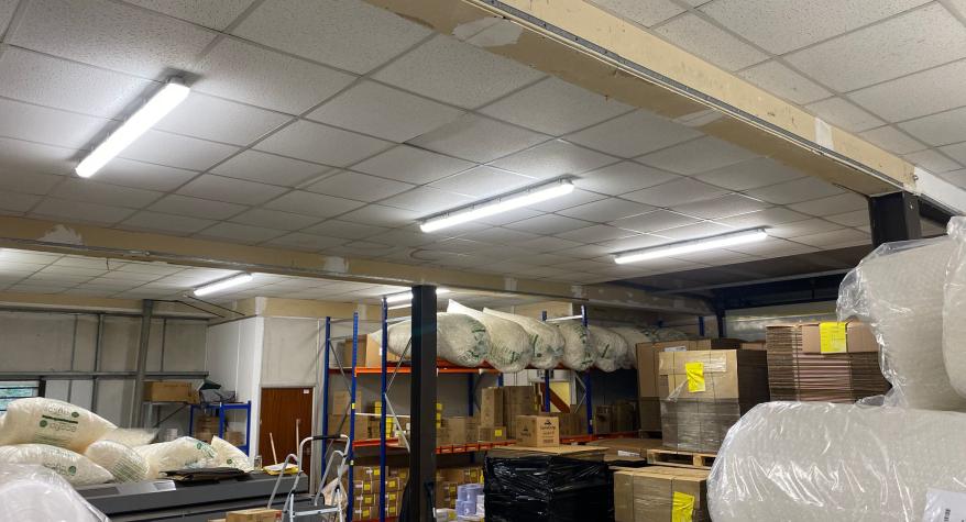 Commercial LED lighting upgrade, Mereworth, Kent - PBA Electrical & Renewables