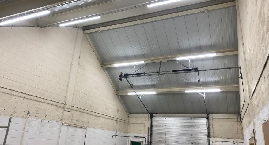 Commercial Lighting upgrade in Larkfield Kent - PBA Electrical & Renewables