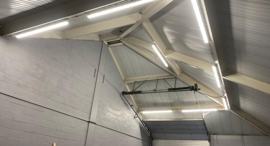 Commercial Lighting upgrade in Larkfield Kent - PBA Electrical & Renewables