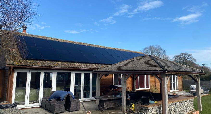 Solar Panel & Battery Storage Installation in Martin, Kent - PBA Electrical & Renewables